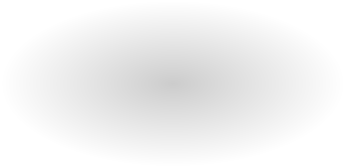 A circular gradient with a dark gray center fades smoothly to light gray at the edges on a white background.